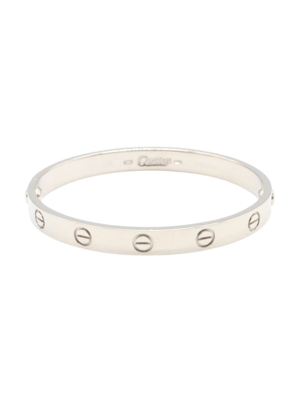 Cartier Bracelet Love 15 18k White Gold
